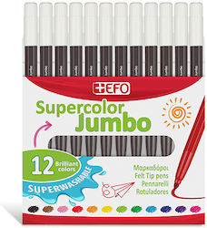 +Efo Supercolor Μαύροι Σετ 12τμχ +Efo Supercolor Μαύροι Σετ 12τμχ