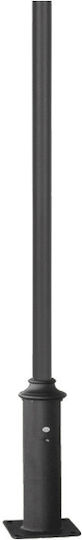 Aca Steel Column Φ60/114 3 Meters 3mm With Inspection Hatch Ral C0026 Base Plate 300x300x10-f601143mnb