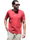 T-shirt Κόκκινο