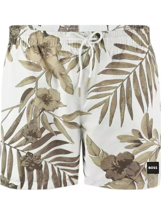 Boss Ανδρικό Μαγιό Σορτς Πολύχρωμο Floral