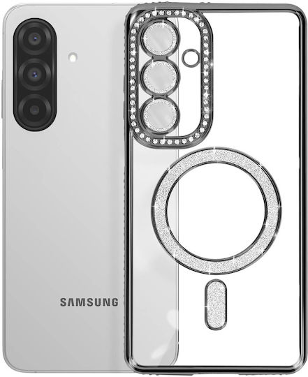 Avizar Diamond Case Samsung Galaxy A26 Magsafe Outline Strass Black