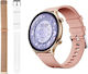 Blow X19 47mm Smartwatch with Heart Rate Monitor (Pink)