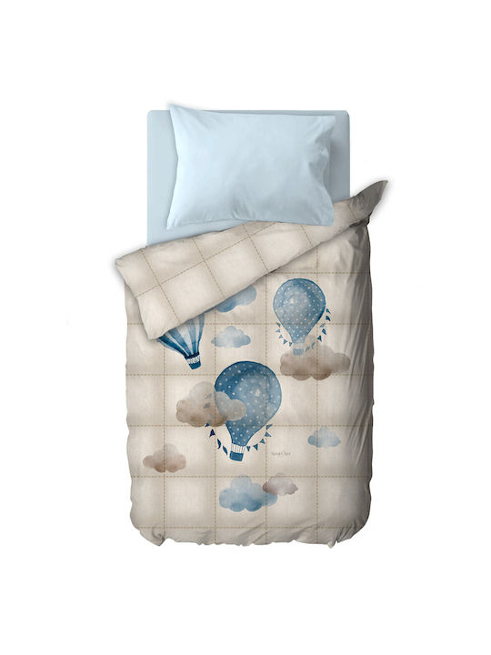 Saint Clair Kids Duvet Single Light Blue 160x220cm