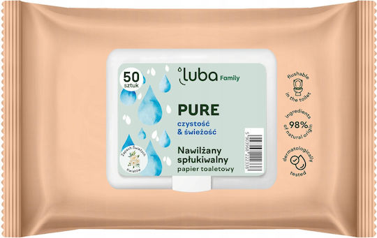 Luba Бебешки кърпички без алкохол и парабени 50бр