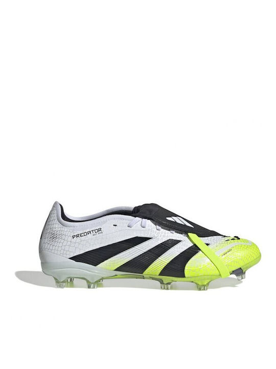 adidas Predator Pro Ποδοσφαιρικά Παπούτσια με Τάπες FG Λευκά
