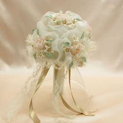 Nupfliche Blumenstrauß Pl502 Ivory