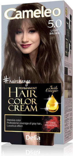 Delia Cosmetics Cameleo Hair Dye 5.0 Light Brown