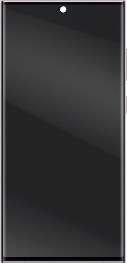 Clappio Екран + Рамка Galaxy S23 Ultra Сензорно Стъкло OLED Дисплей Лилав
