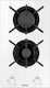 Hansa Domino Gas Cooktop Autonomous 52x30εκ. White