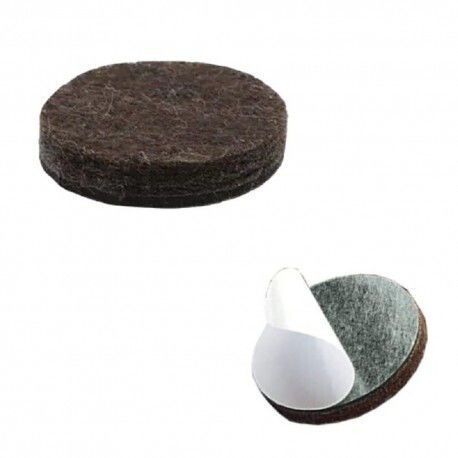 Interfilm 28408Μ Round Felts with Sticker 22mm 12pcs