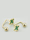 Hypoallergenic Gold Plated Kids Earrings Studs from Steel