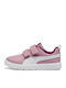 Courtflex V3 Kids Sneakers with Scratch Pink