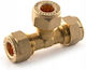 Conex Clamp Tee 15x15 Mm Copper Pipes