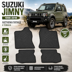 Frogum Σετ Μπροστινά και Πίσω 4τμχ για Suzuki Jimny 1998-2017 Μαύρα Frogum Σετ Μπροστινά και Πίσω 4τμχ για Suzuki Jimny 1998-2017 Μαύρα
