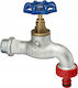 Gusseisen Trichter Wasserhahn mit Verbinder 3/4 Zoll