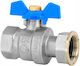 Butterfly Valve 1"" Internal Coupling Spanish