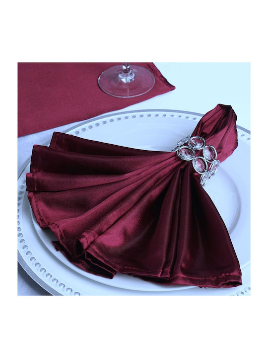 Kotonia Home Șervețel Bumbac Set 10buc Violet 45x45cm