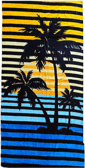 Kotonia Home Πετσέτα Σώματος 70x140εκ. Palm Tree