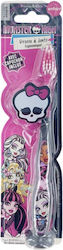 Tinokou Monster High Ergonomic Children's Toothbrush Multicolour
