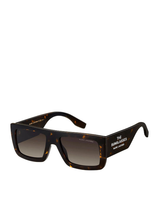 Marc Jacobs Men's Sunglasses with Brown Tartaruga Plastic