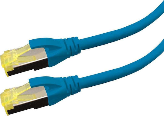 Logon S/FTP Cat.6a Cablu de rețea Ethernet 1m Albastru 1buc