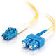 C2G Fiber Optic Cable LC-SC 2m Yellow 1pcs