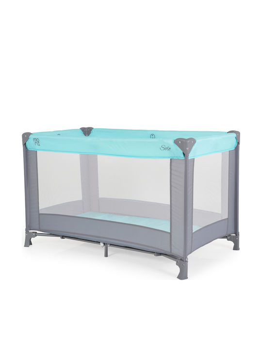 Cangaroo Solo Playpen with Mattress Mint 65x125cm