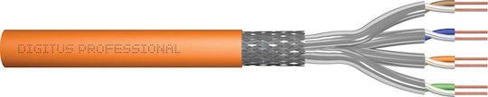Digitus S/FTP Кат.7 Кабел за Ethernet мрежа 100м Оранжев 1бр