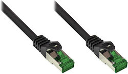 Alcasa S/FTP Netzwerkkabel Kat.6a Ethernet 30m Schwarzes Alcasa S/FTP Netzwerkkabel Kat.6a Ethernet 30m Schwarzes