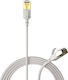 Procab U/FTP (STP) Cat.7 (10Gbps) Καλώδιο Δικτύου Ethernet 0.5m Λευκό