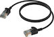 Procab U/UTP Cat.6a (Gigabit) Мрежов Кабел Ethernet 1.5м Черен