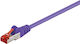 Microconnect S/FTP Cat.6 (Gigabit) Καλώδιο Δικτύου Ethernet 10m Μωβ