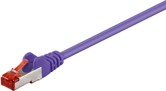 Microconnect S/FTP Cat.6 (Gigabit) Καλώδιο Δικτύου Ethernet 10m Μωβ