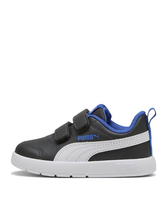 PUMA Courtflex V3 V Inf Παιδικά Sneakers με Σκρ...
