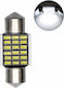 Lamps Car & Motorcycle C5W Canbus LED 6500K Cold White 12V 1pcs