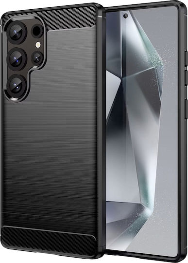 Powertech Калъф Carbon Mob-2007 Samsung S24 Ultra Черен