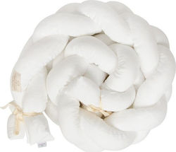 Matex Crib Bumpers Braided Inside Muslin 01 30x200cm
