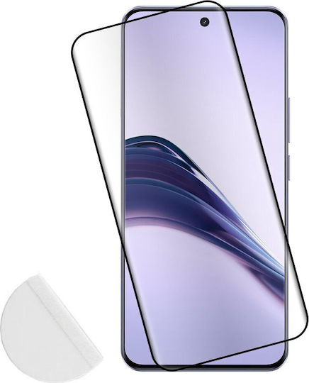 Idol 1991 3D 0.3mm Full Glue Tempered Glass Black (Realme 14 Pro)