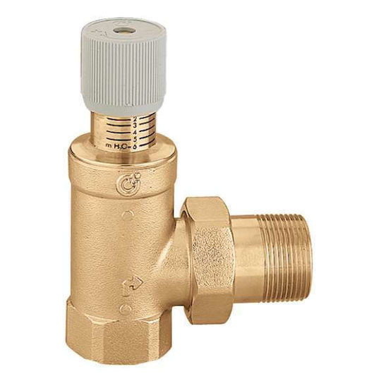 Caleffi Δίοδη Βαλβίδα Ασφαλείας για Λέβητα