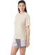 Γυναικείο Αθλητικό T-shirt Fast Drying Μπεζ