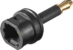 Microconnect Toslink / мини Toslink мъжки към Toslink / мини Toslink женски