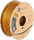 Poly PLA 3D Printer Filament 1.75mm Gold 1kg