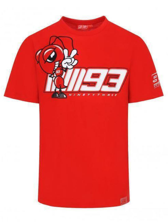 T-Shirt Ant 93 Rotes 2033009 Marc Marquez