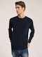 Blue Knitted Sweater