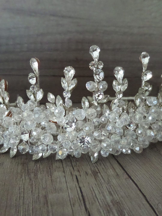 Tiara De Mireasă Coroană K649 Sil-k649