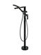 Deante Mixing Bathtub Shower Faucet Thermostatic Complete Set Black
