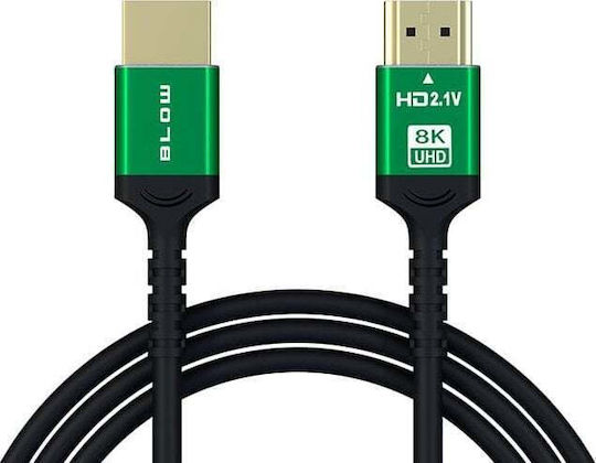 Blow HDMI 2.1 Kabel HDMI-Stecker - HDMI-Stecker 3m Grün