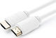 Microconnect Cable HDMI male - HDMI male 0.5m White
