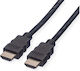 Roline Cable HDMI male - HDMI male 1m Black