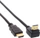 InLine Angle Cable HDMI male - HDMI male 0.3m Black